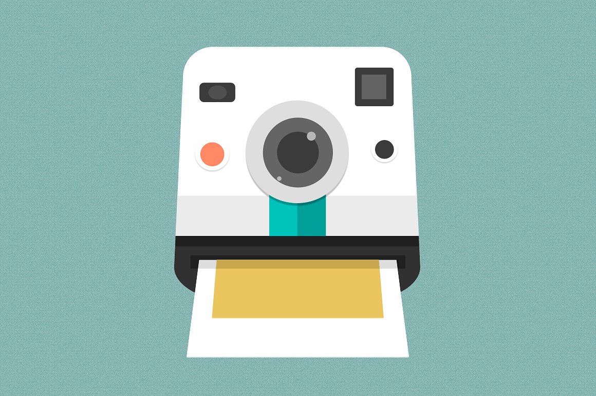 Camera Hangman Polaroid